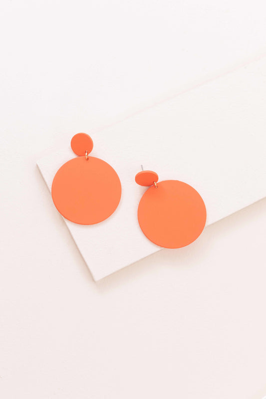 En Vogue Dangle Earrings | Orange