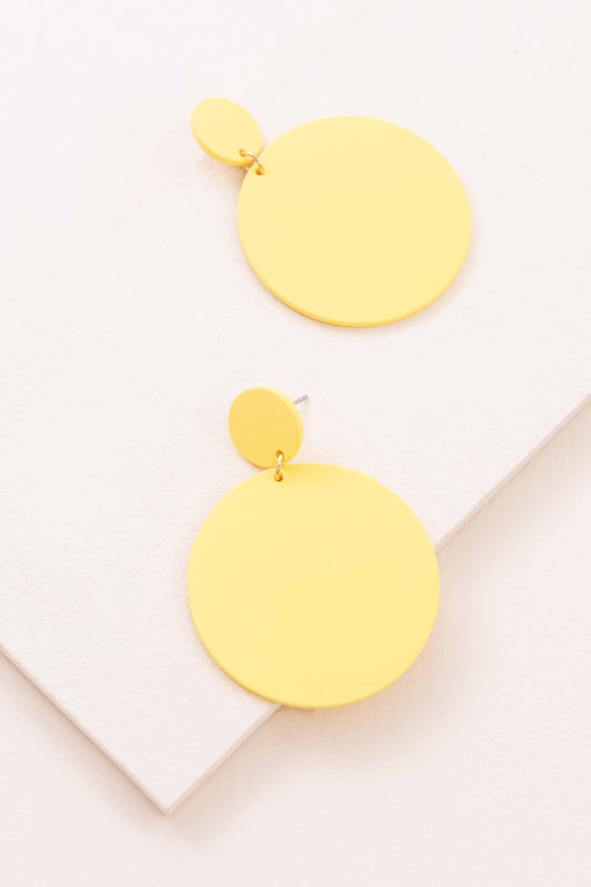 En Vogue Dangle Earrings | Yellow