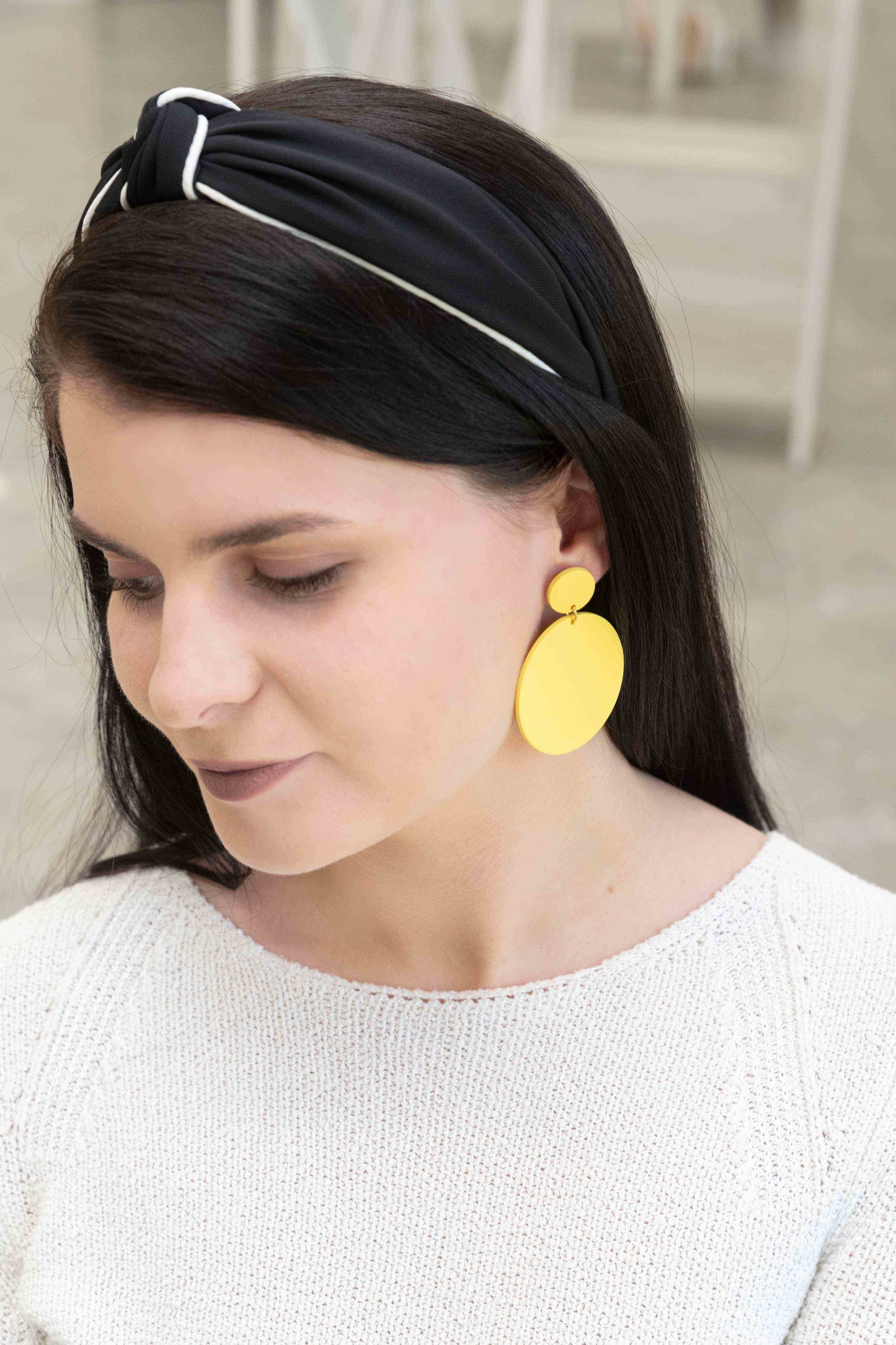 En Vogue Dangle Earrings | Yellow