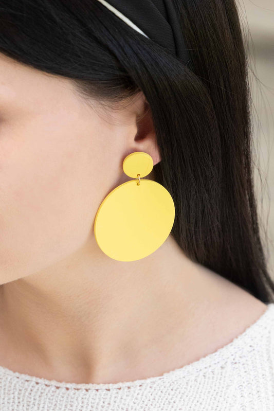 En Vogue Dangle Earrings | Yellow