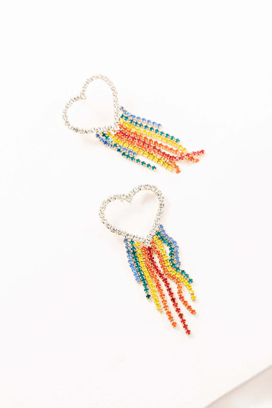 Rainbow Of Love Earrings