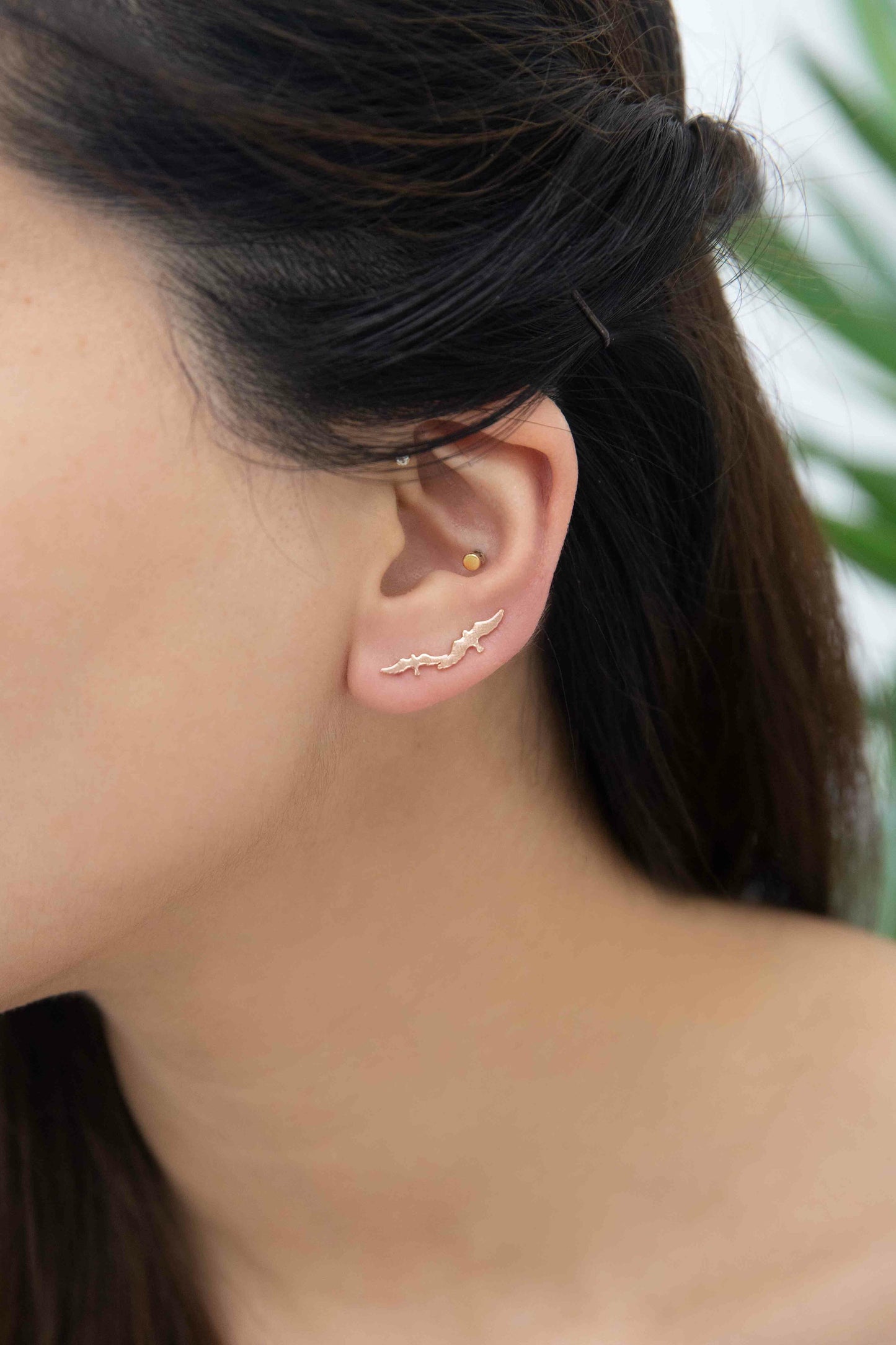 Love Bird Ear Pin Earrings