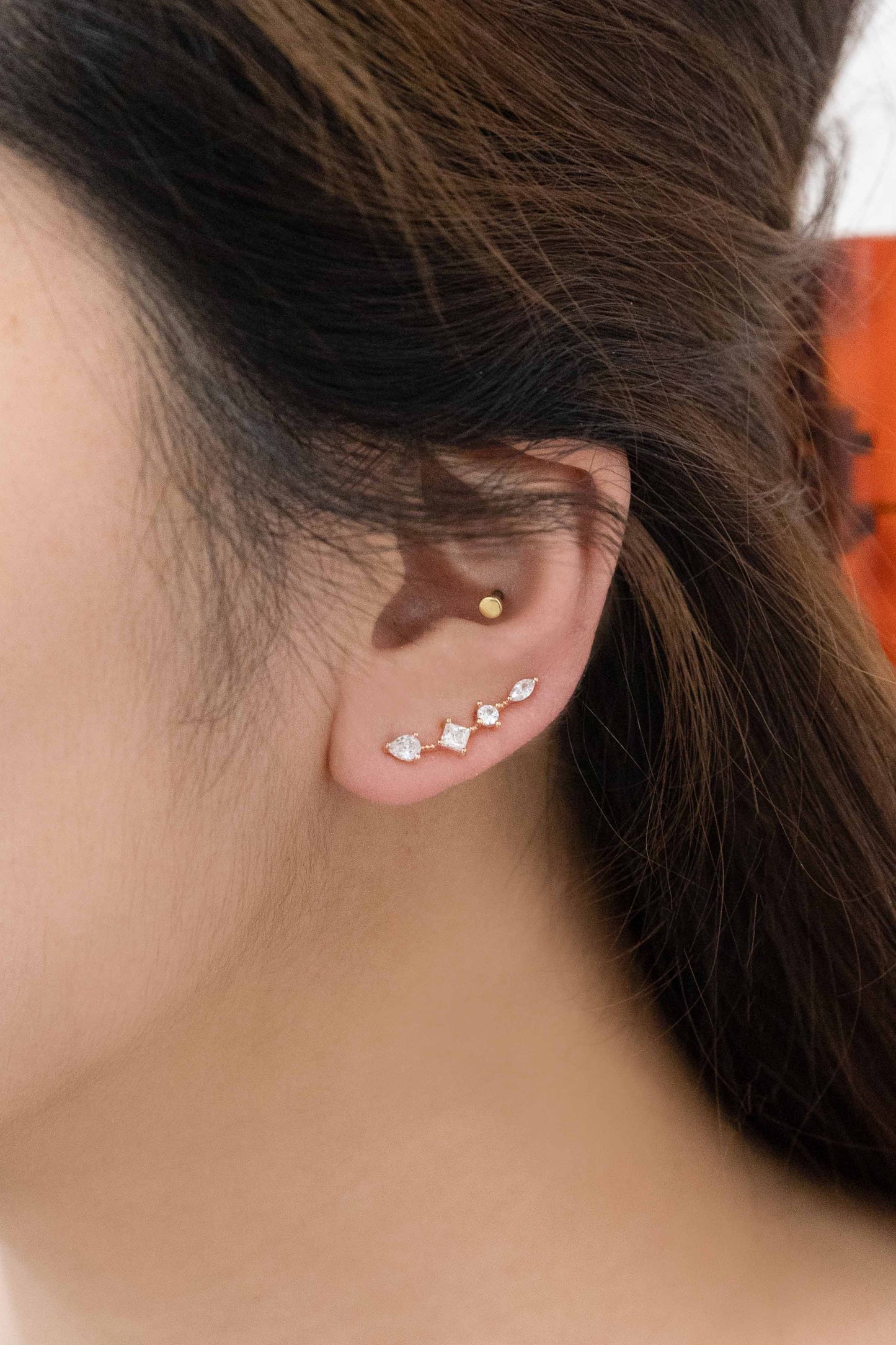 Scepter Ear Pin Earrings
