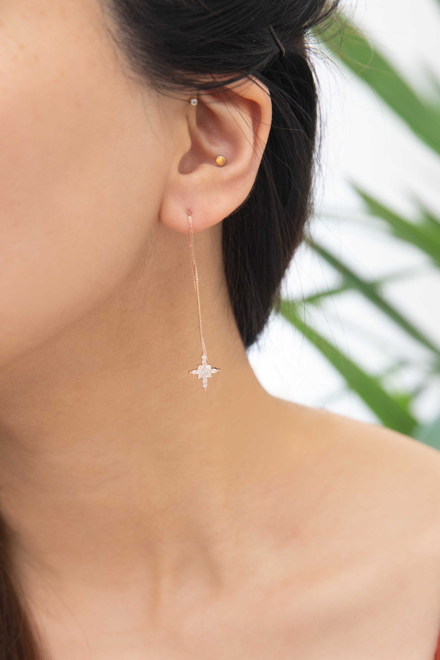 Starfall Threader Earrings