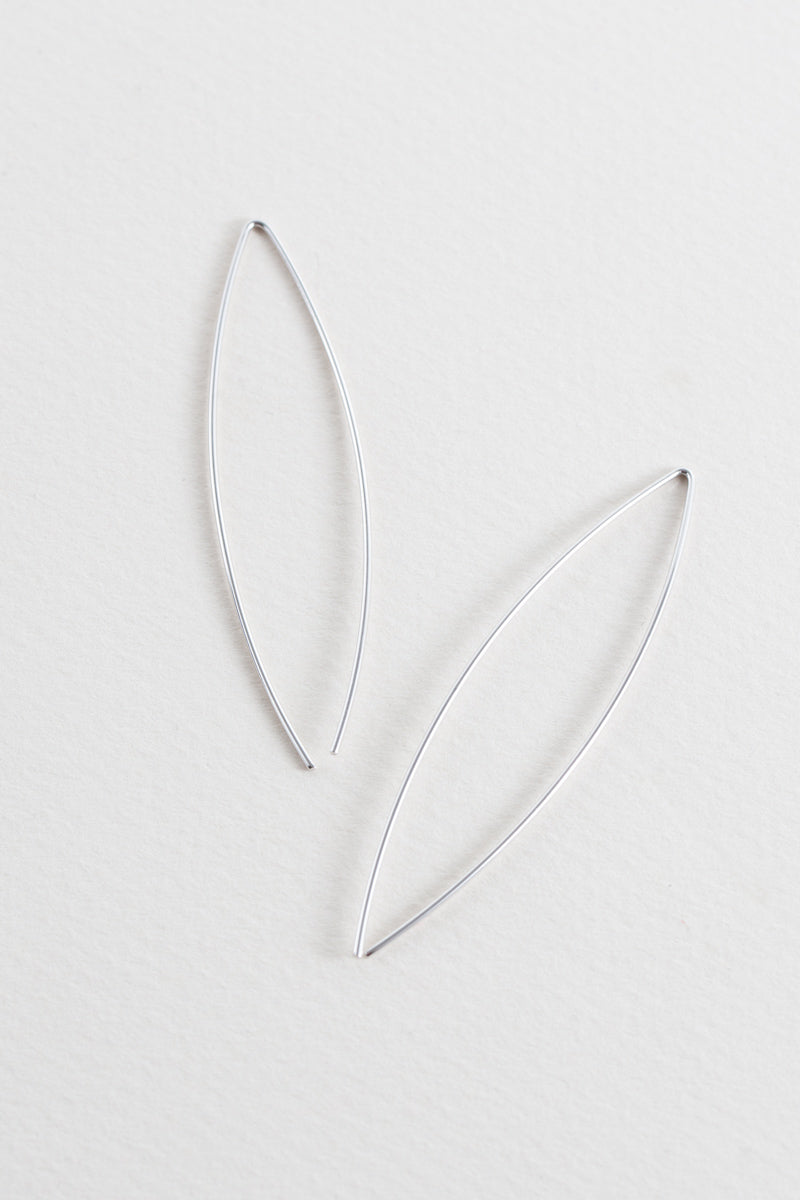 Arc Threader Earrings | Silver (sterl.)