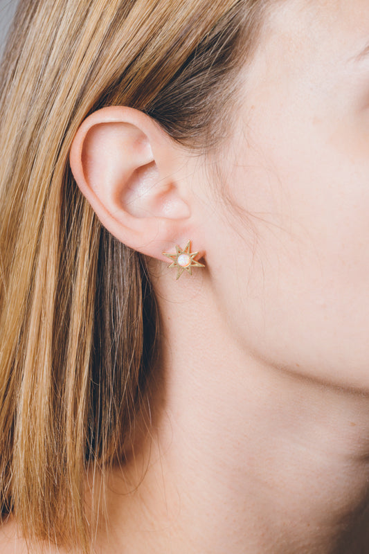 Pixum Sun Stone Earrings