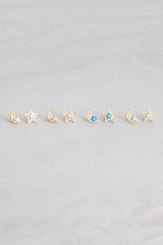 Pixum Celestial Stone Earrings