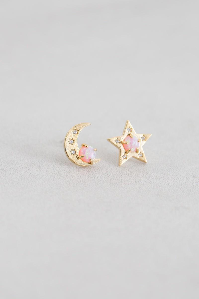 Pixum Celestial Stone Earrings