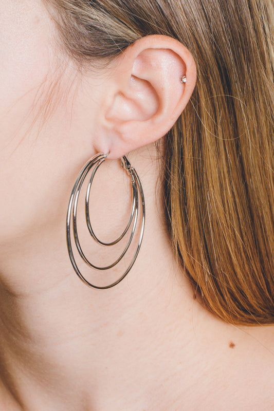 Echo Hoop Earrings
