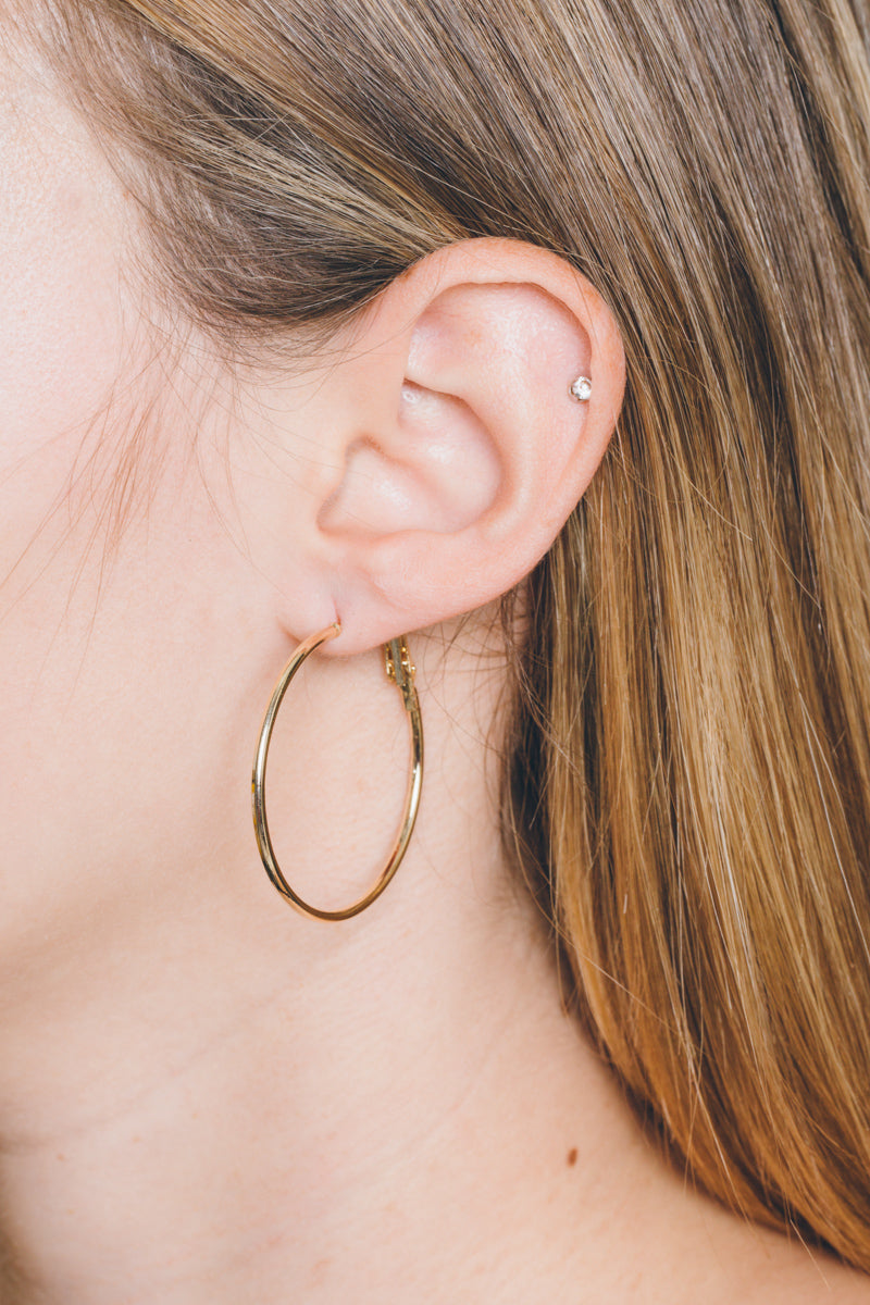 The Classic Hoop Earrings | Medium