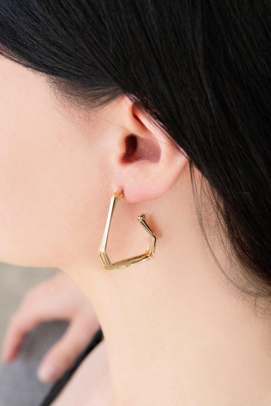 Avant Garde Hoop Earrings