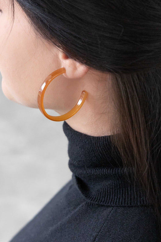 Simplistic Hoop Earrings | Amber