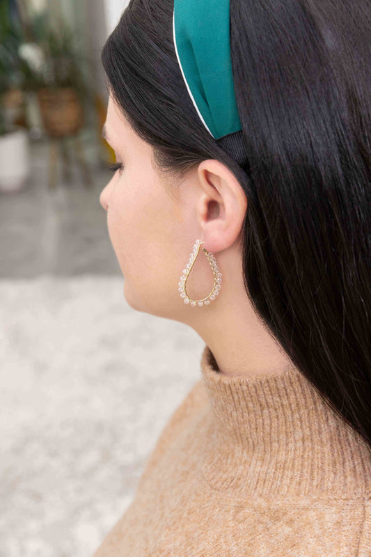 Delicate Drops Hoop Earrings