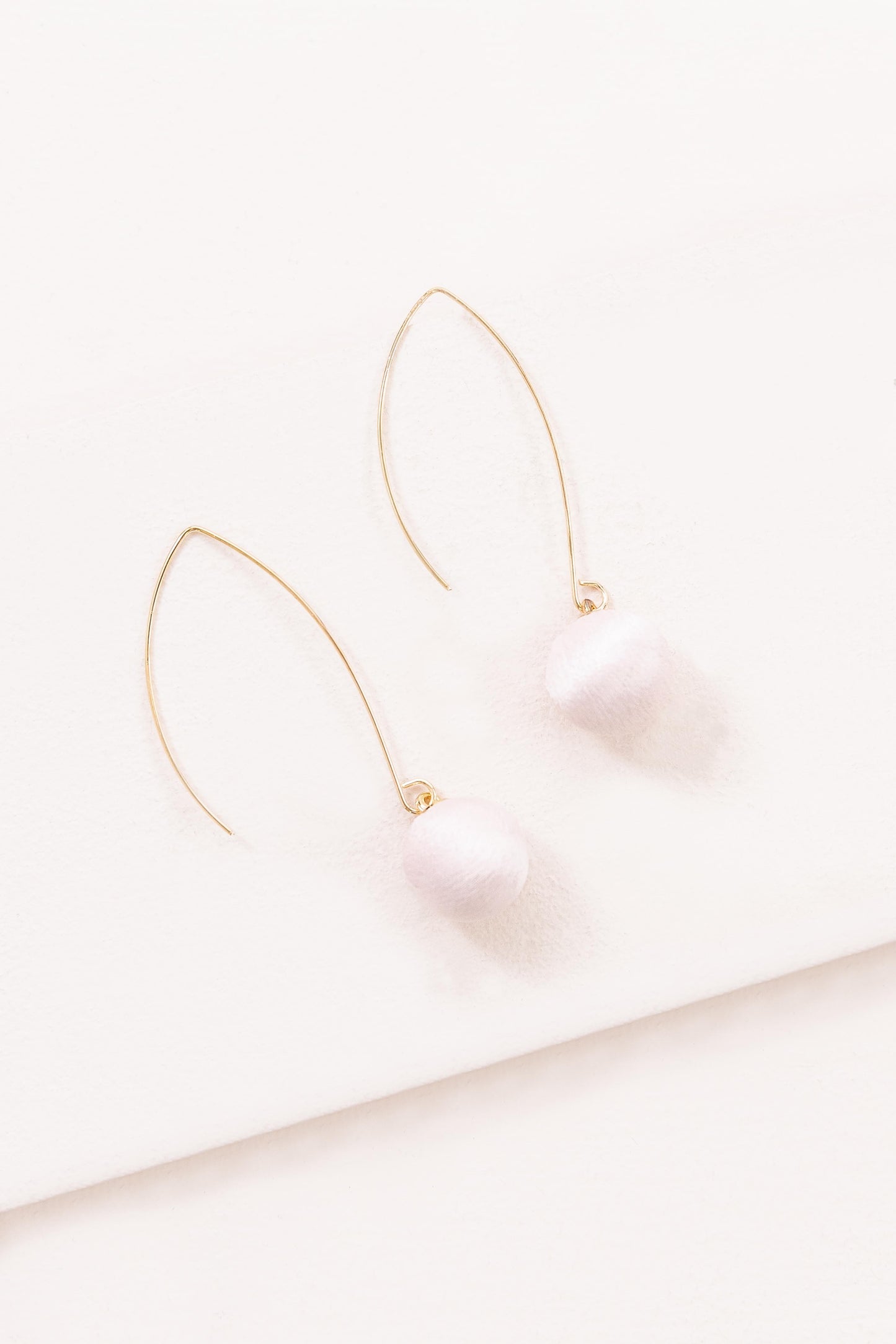 Makena Threader Earrings | Pink