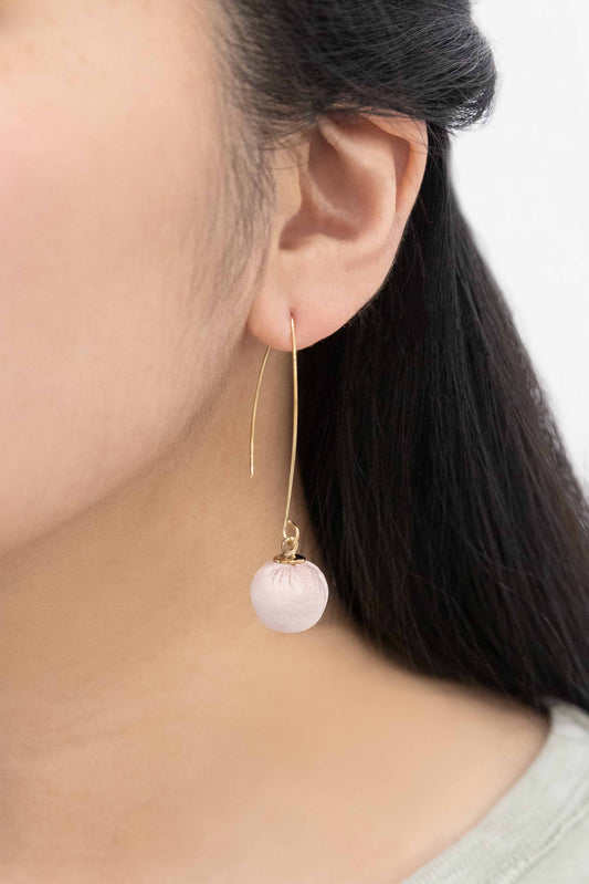 Makena Threader Earrings | Pink