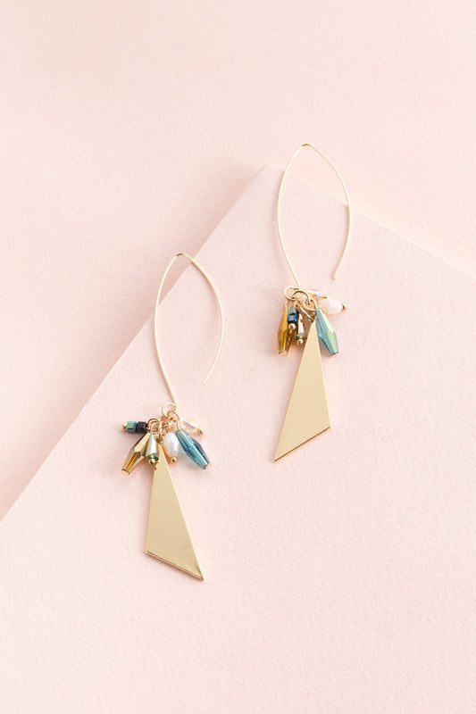 Fragment Arc Threader Earrings