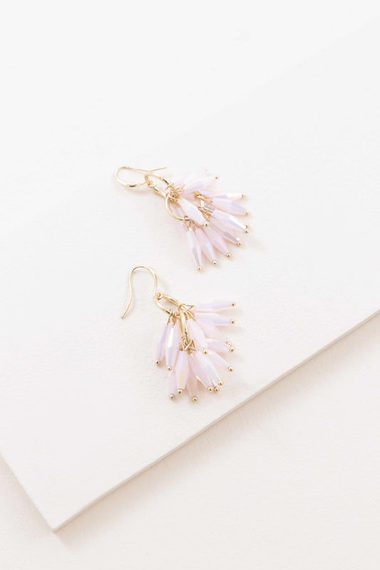 Fetching Frills Hook Earrings | Pink