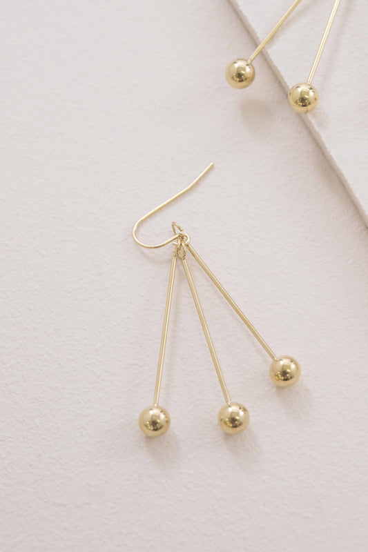 Move It Dangle Earrings (14K)