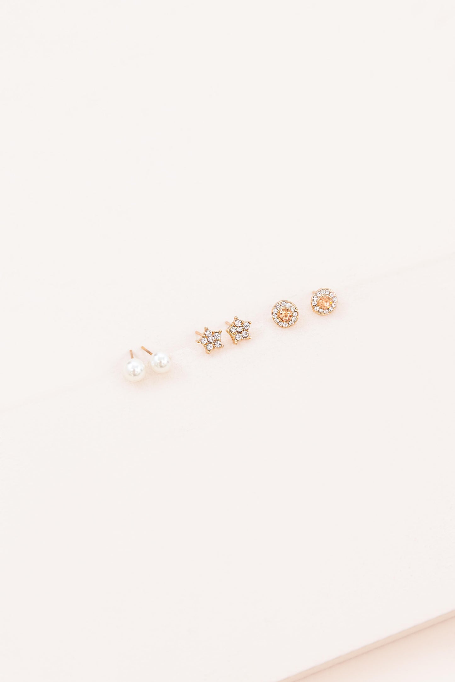 Assorted Earrings | Blush (24K)