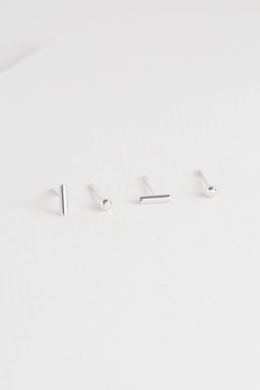 All Day Everyday Earrings | Silver (sterling)