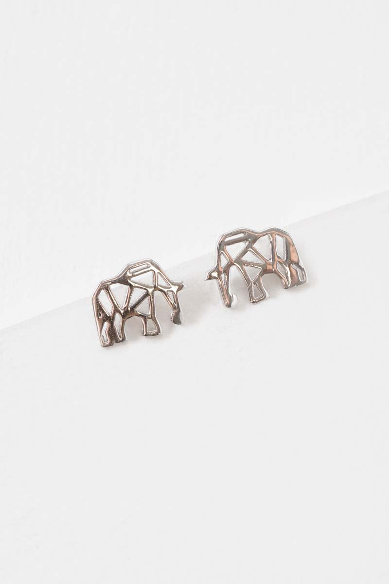 Elephant Earrings (18K Rose & 24K Gold)