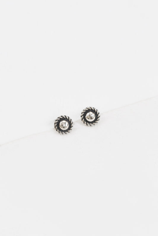 Gayatri Stud Earrings (sterl.)