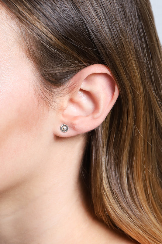 Gayatri Stud Earrings (sterl.)