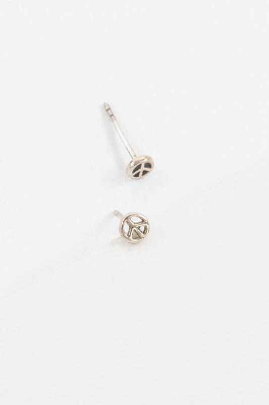 Peace Stud Earrings