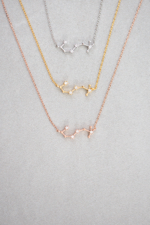Scorpio Zodiac Necklace
