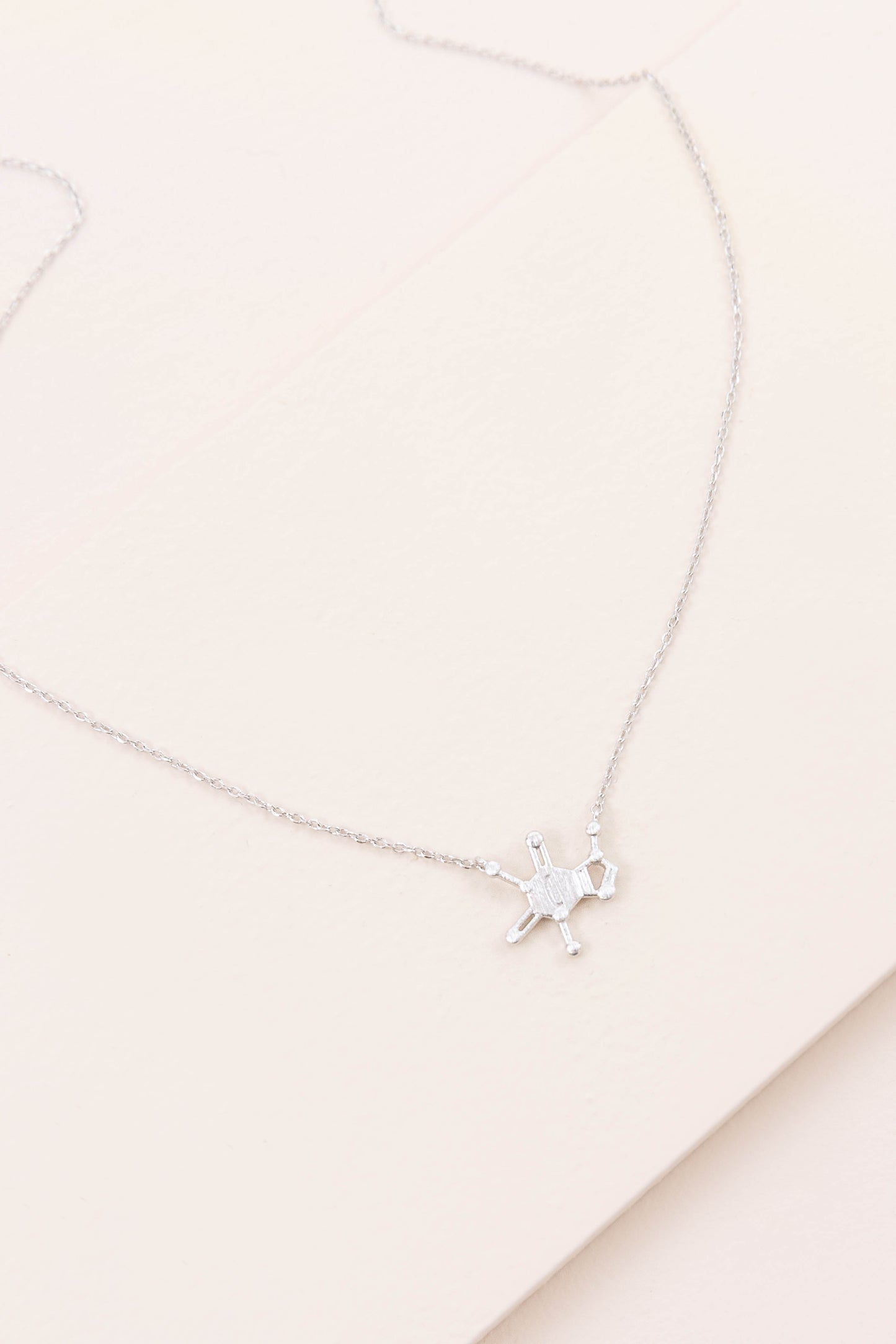 Serotonin Molecule Necklace