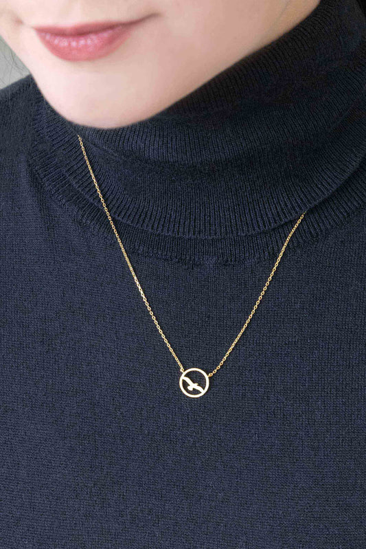 Soar High Above Necklace | Gold