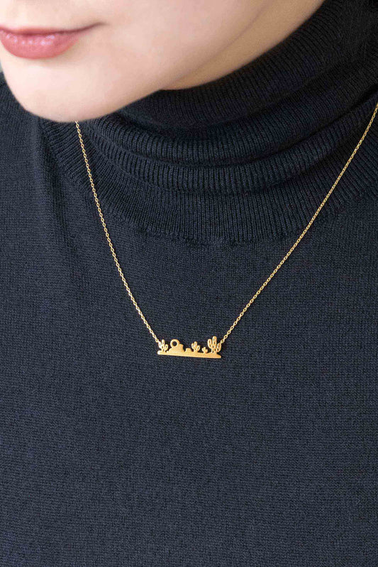 Desert Heat Necklace | Gold