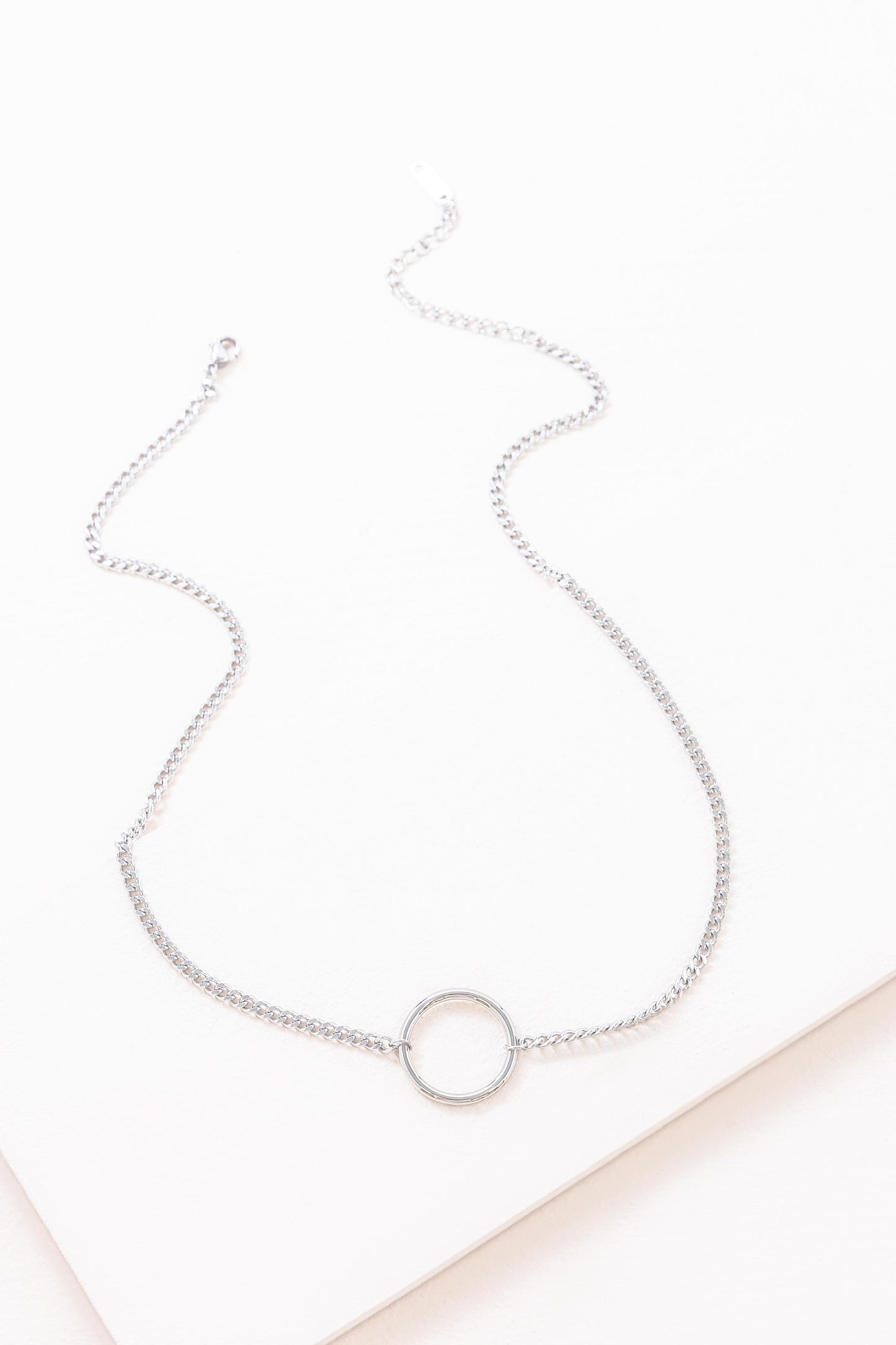 In the Know Chain Necklace | Silver