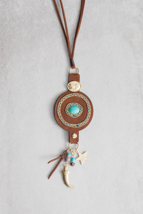 Tribal Tassel Necklace | Oak