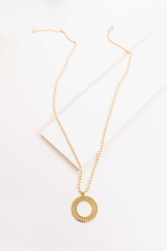 Shine Like the Sun Necklace (14K)