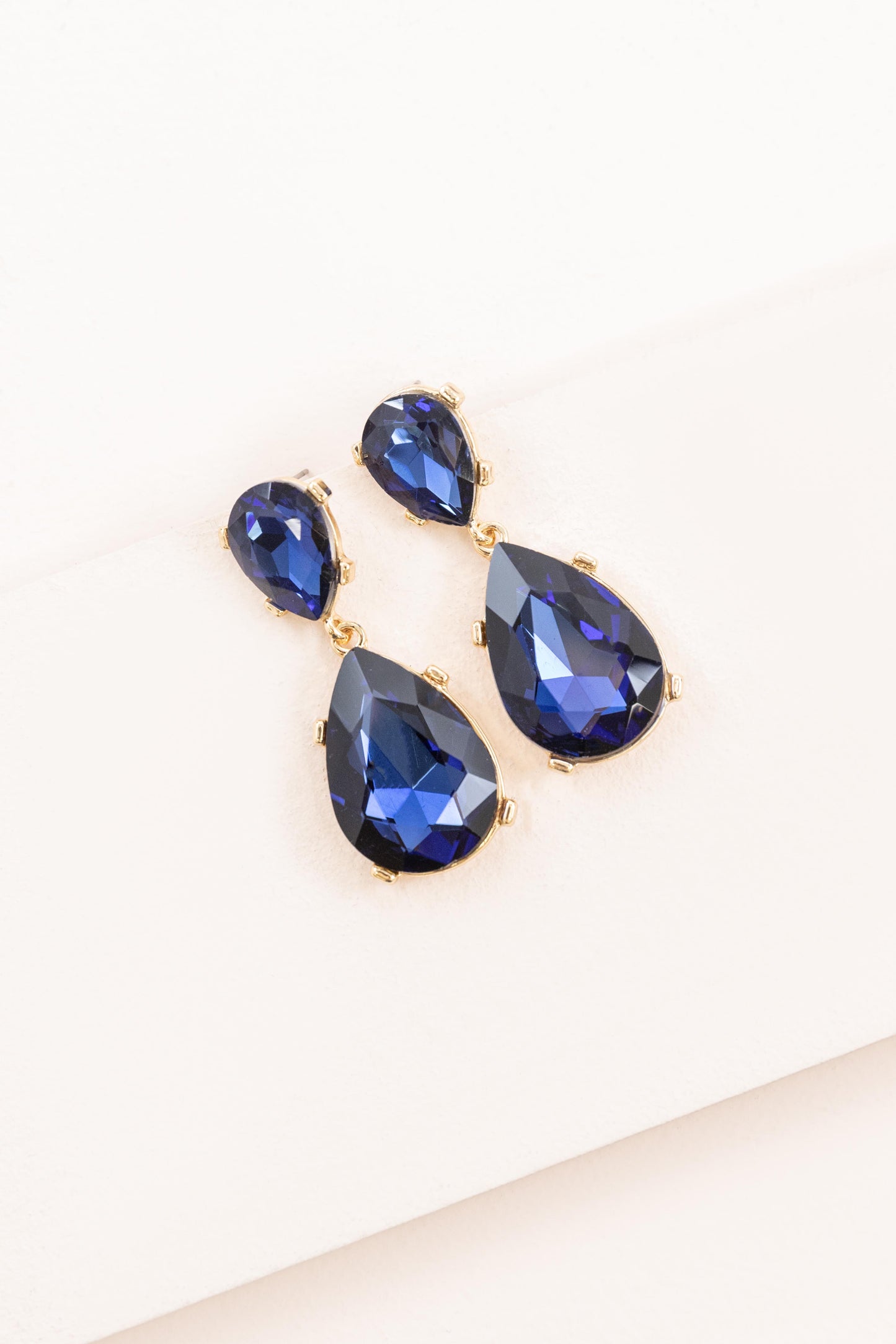 Briel Drop Earrings | Sapphire