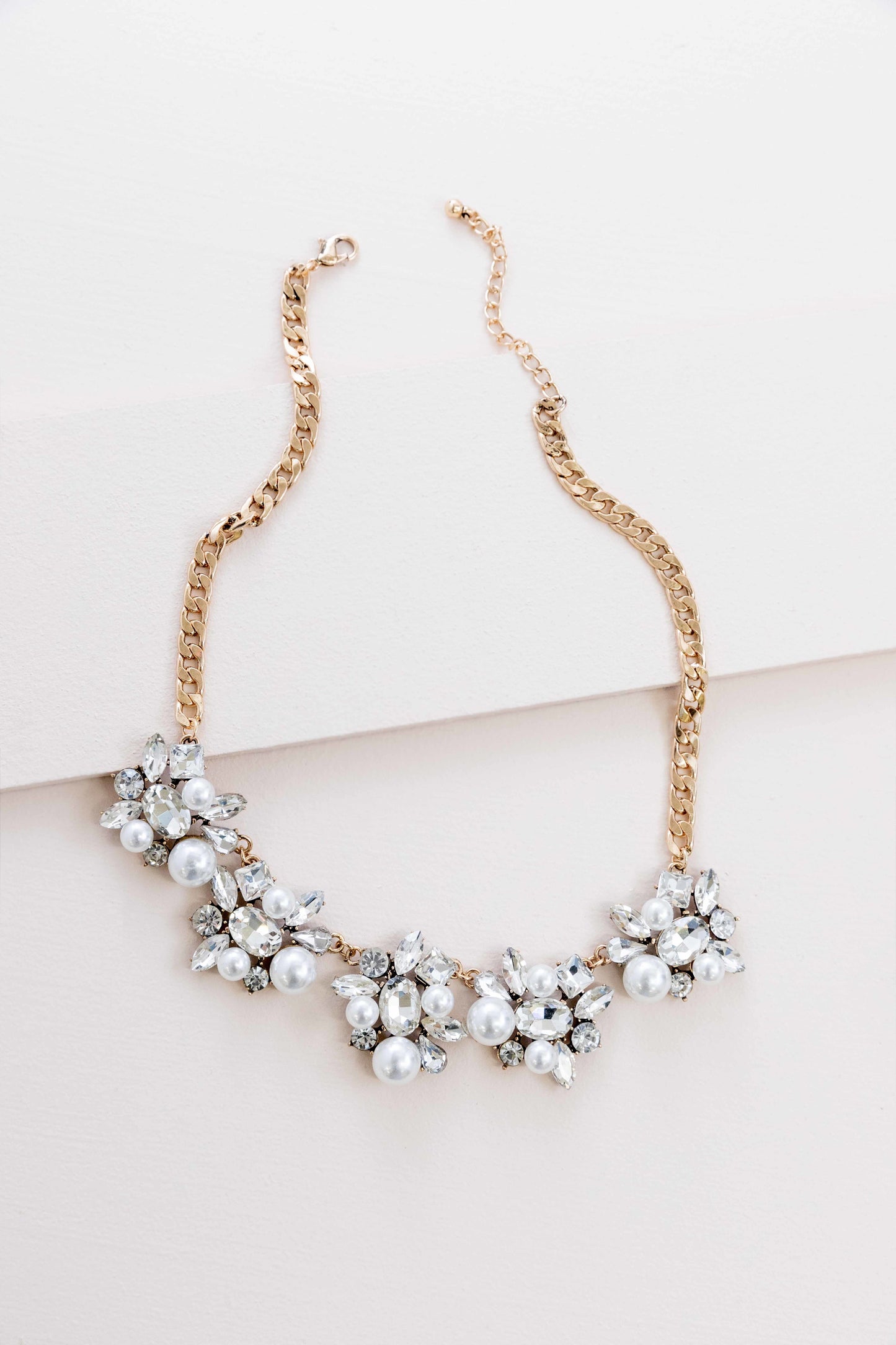 Sparkling Pearls Necklace