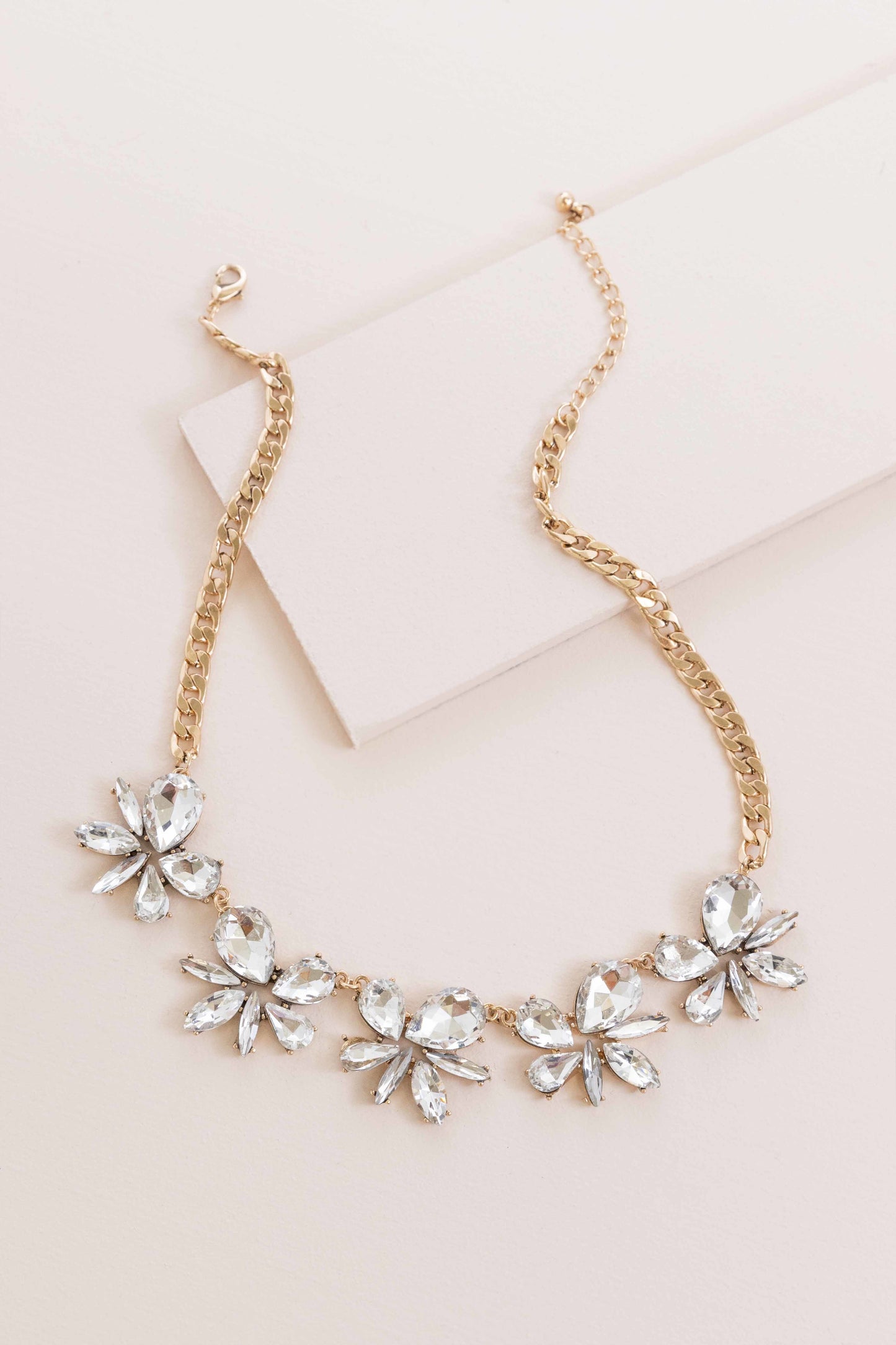 Dare to Dream Shimmer Necklace | Crystal Clear