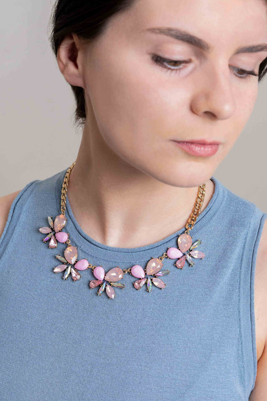 Dare to Dream Shimmer Necklace | Blush