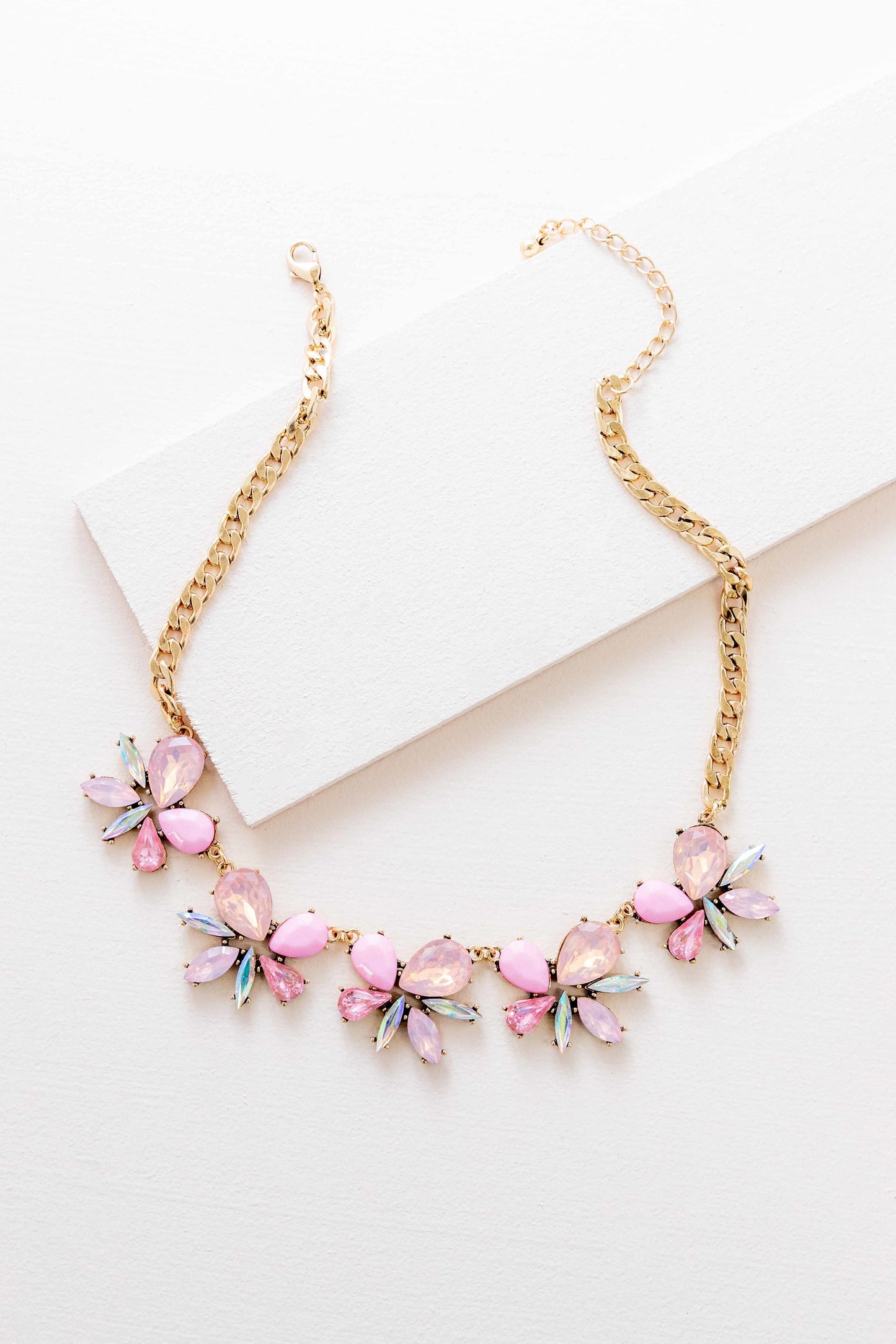 Dare to Dream Shimmer Necklace | Blush