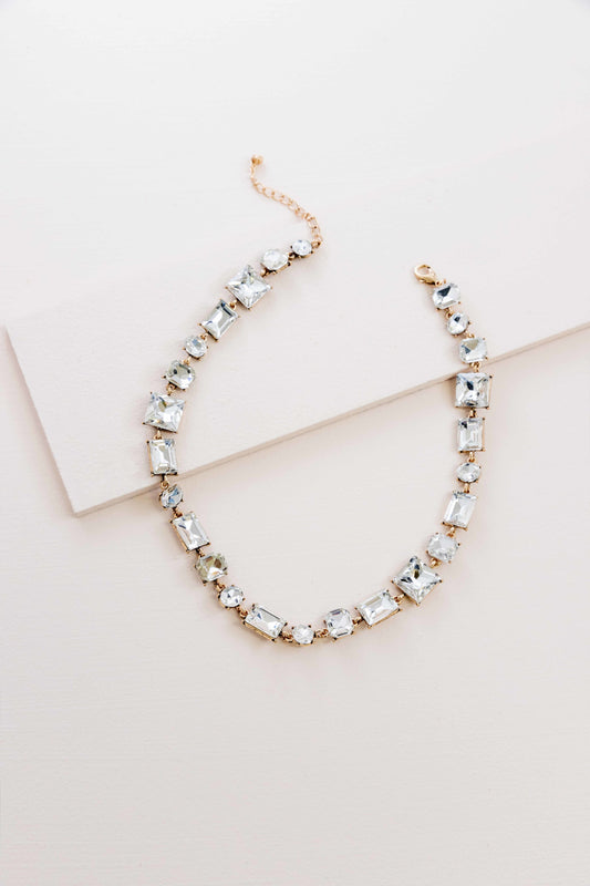 True Elegance Necklace | Crystal Clear