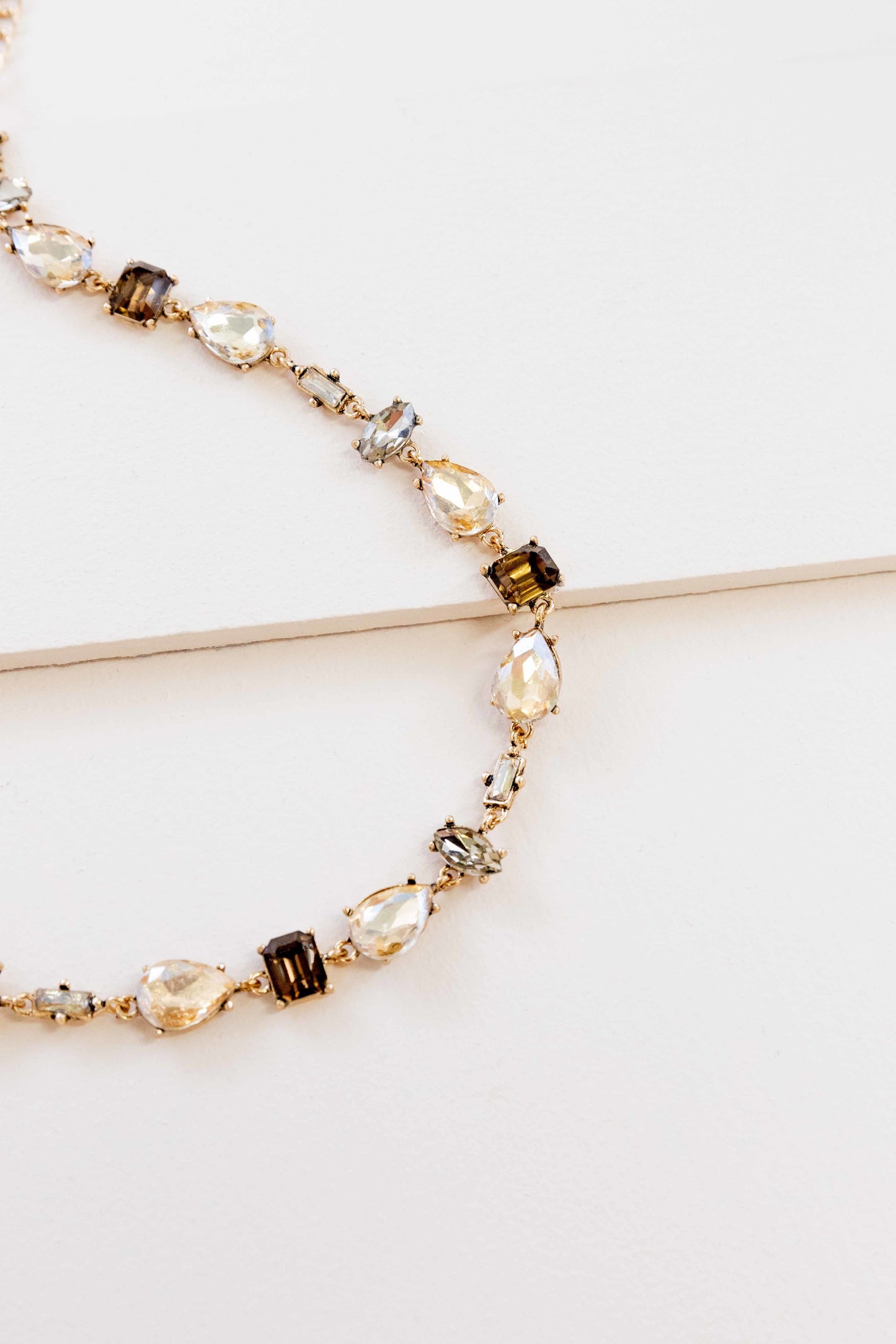 Iridescent Flare Necklace | Golden