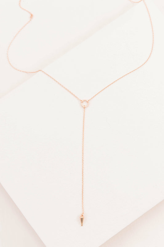 Spike Y-Necklace