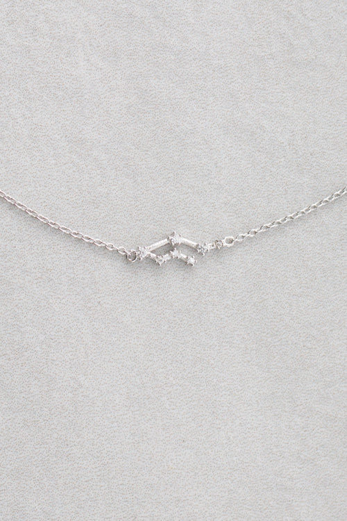 Gemini Sterling Silver Necklace