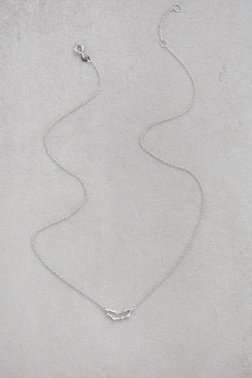 Capricorn Sterling Silver Necklace