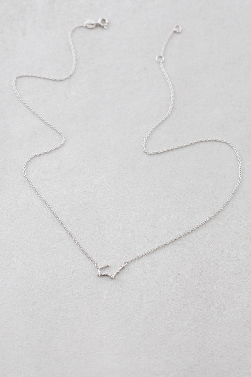 Sagittarius Sterling Silver Necklace