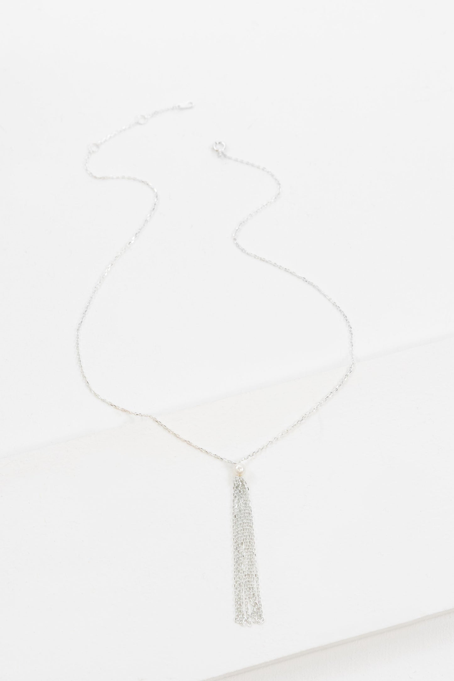 Petite Fringe Necklace (sterl.)