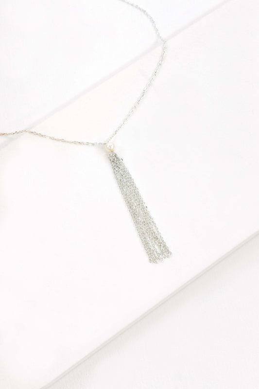 Petite Fringe Necklace (sterl.)