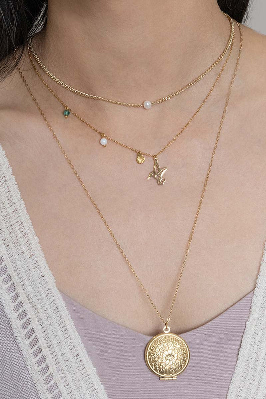 Seile Necklace | Gold (14K)