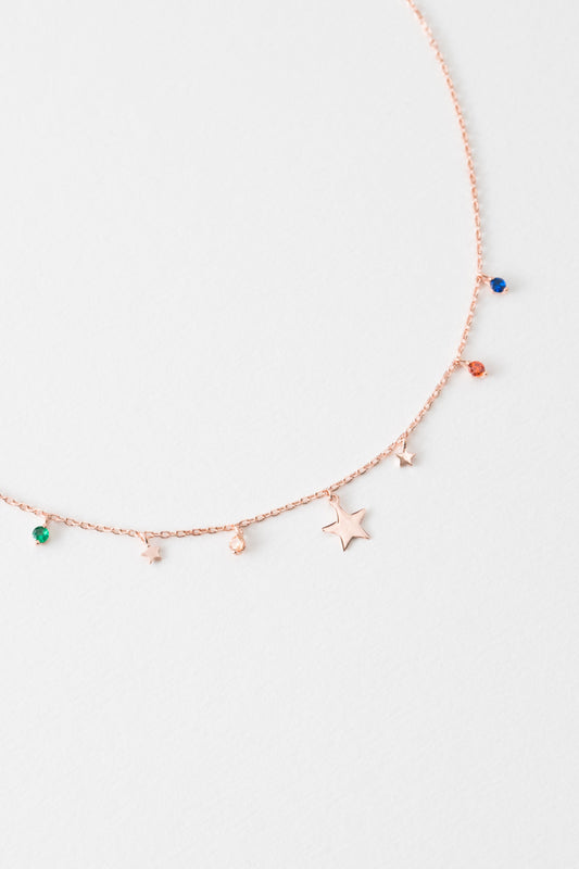 Color the Night Necklace (14K)
